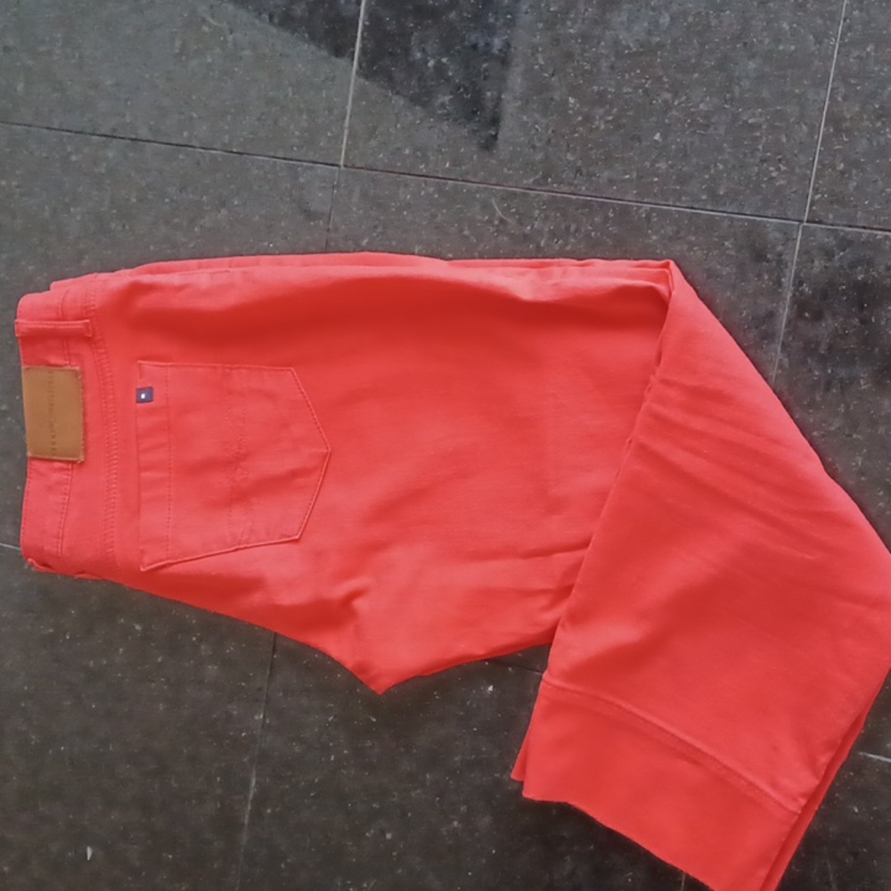 Tommy Hilfiger Red Orange  jeans  size 29
